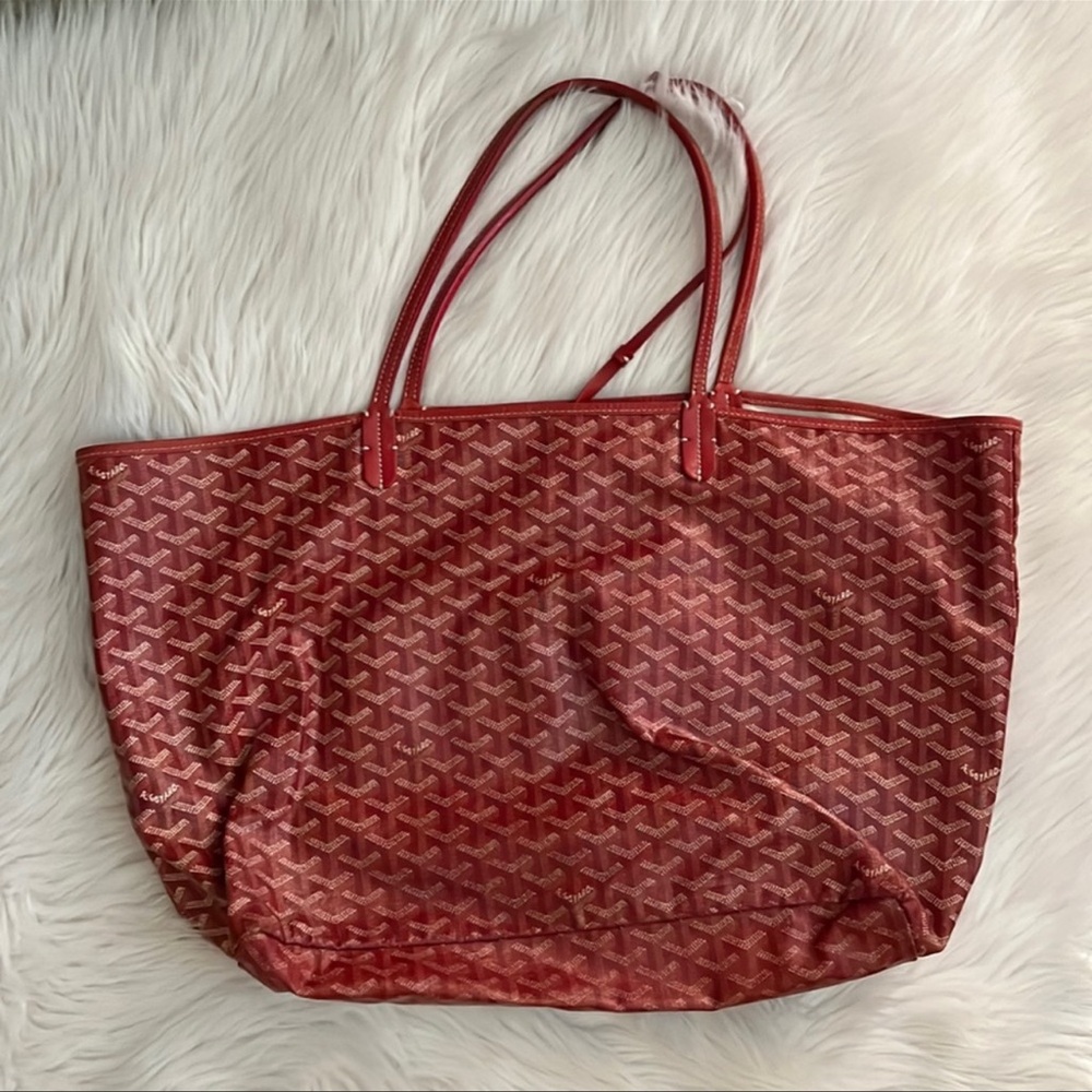 Authentic Goyard Red GM Tote